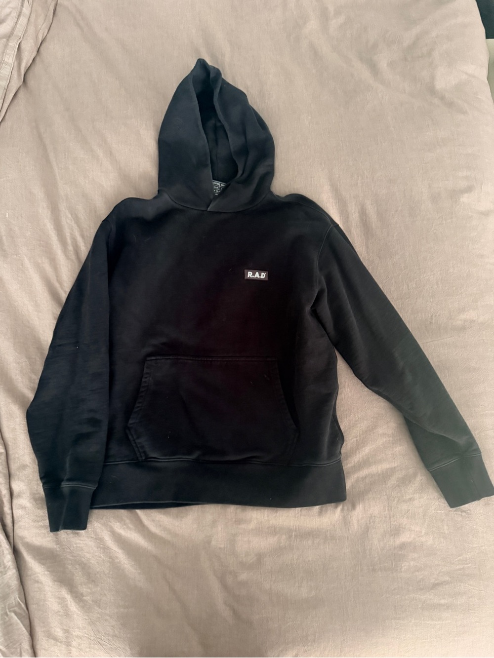 RAD Black Pullover Hoodie